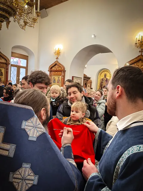 В праздник Сретения Господня совершено Богослужение - фото 13