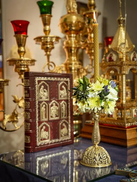 В праздник Сретения Господня совершено Богослужение - фото 17