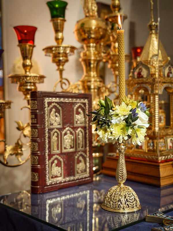 В праздник Сретения Господня совершено Богослужение - фото 17