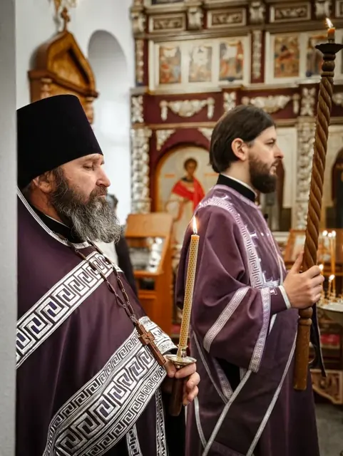В неделю 4-ю Великого поста совершено Богослужение - фото 11