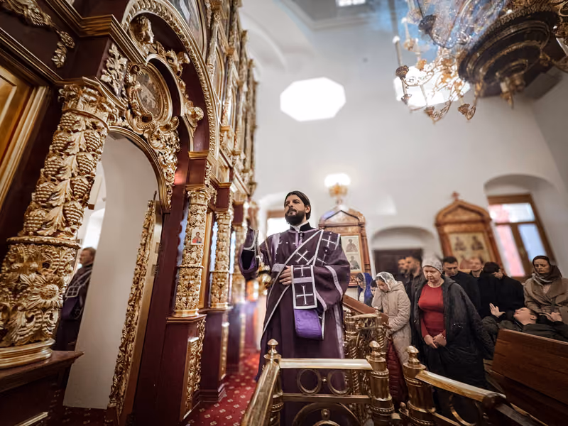 В неделю 5-ю Великого поста совершено Богослужение - фото 5