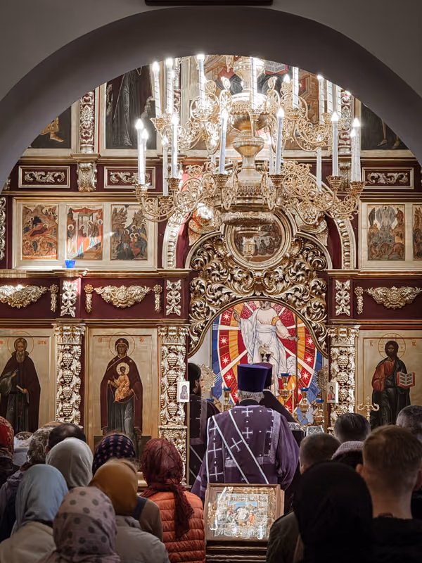 В неделю 5-ю Великого поста совершено Богослужение - фото 11