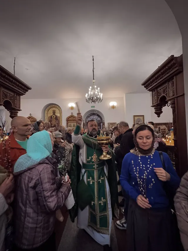 Праздник Входа Господня в Иерусалим: Богослужение