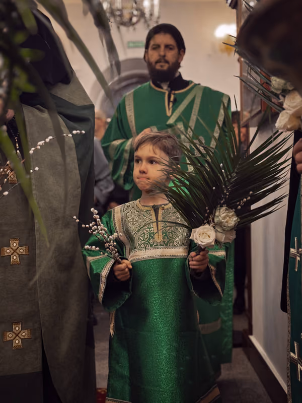 Праздник Входа Господня в Иерусалим: Богослужение - фото 14
