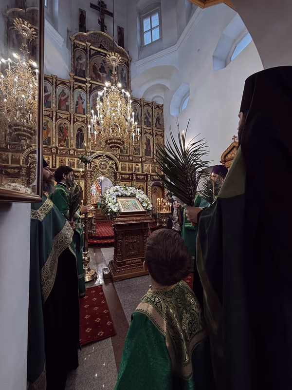 Праздник Входа Господня в Иерусалим: Богослужение - фото 15