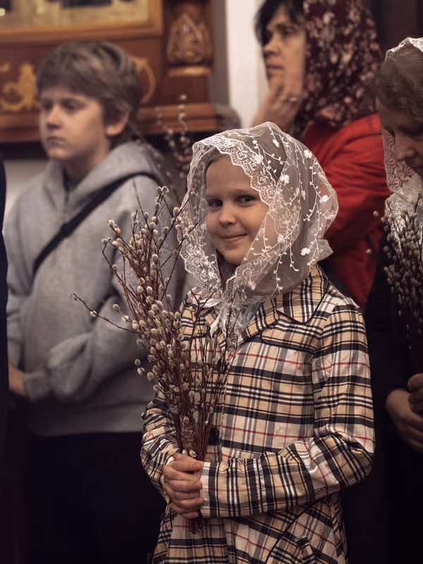 Праздник Входа Господня в Иерусалим: Богослужение - фото 16
