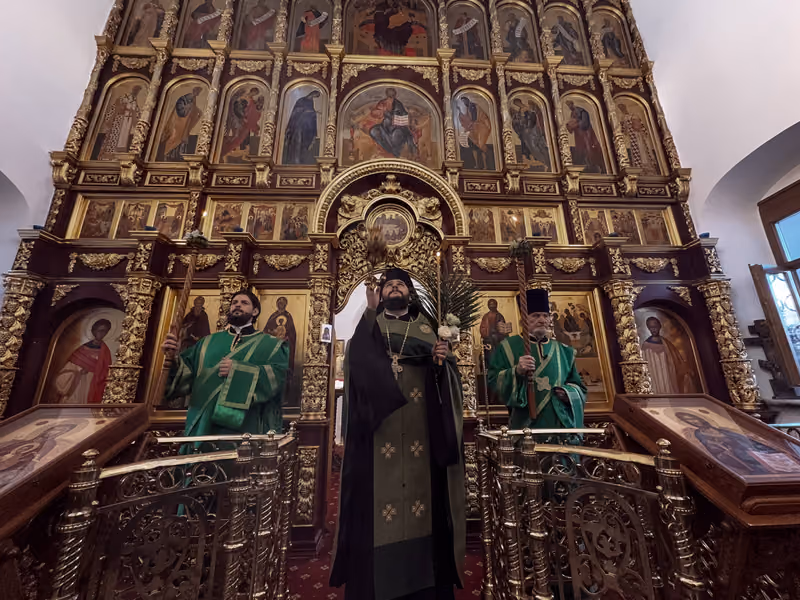 Праздник Входа Господня в Иерусалим: Богослужение - фото 17