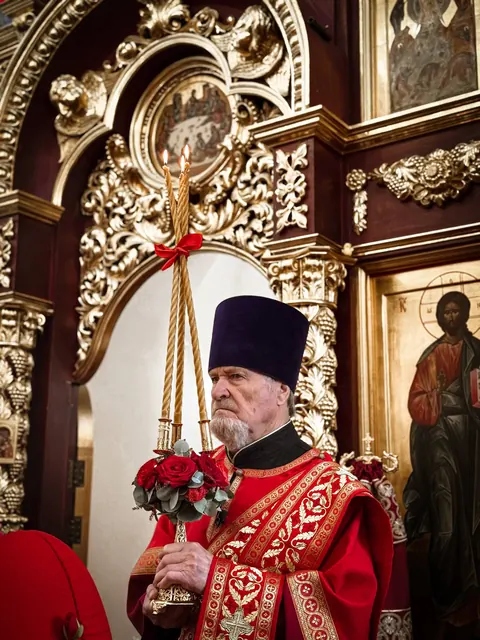 День Великой Победы: Литургия митрополита Владимира - фото 4