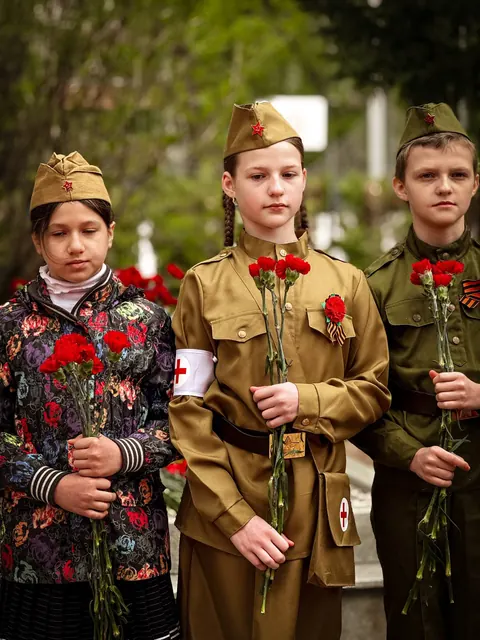 День Великой Победы: Литургия митрополита Владимира - фото 8