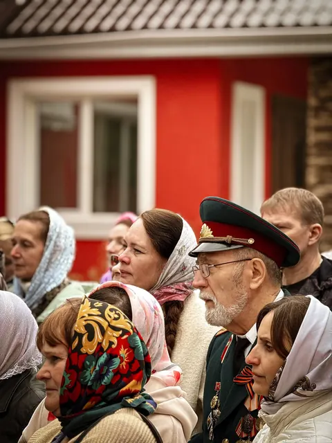 День Великой Победы: Литургия митрополита Владимира - фото 12