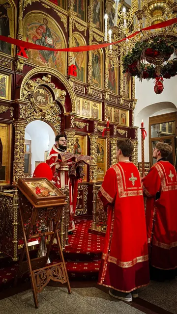 В отдание праздника Пасхи совершена ночная Литургия - фото 3