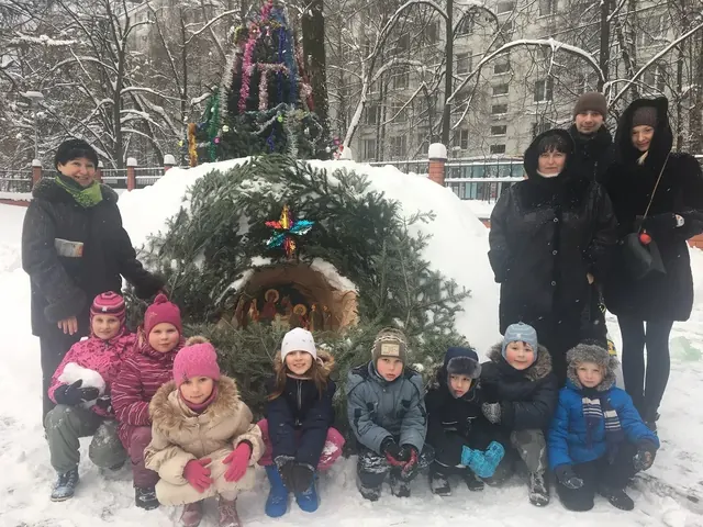 Строительство Рождественского вертепа - фото 2