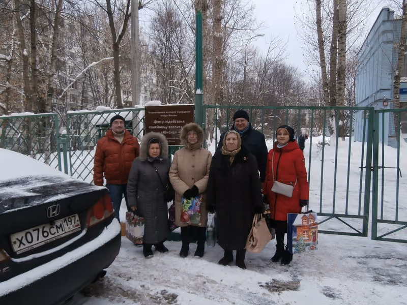 Рождественское поздравление воспитанников ЦССВ «Юнона»