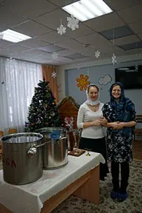 Участие молодежного хора в богослужениях Крещения Господня