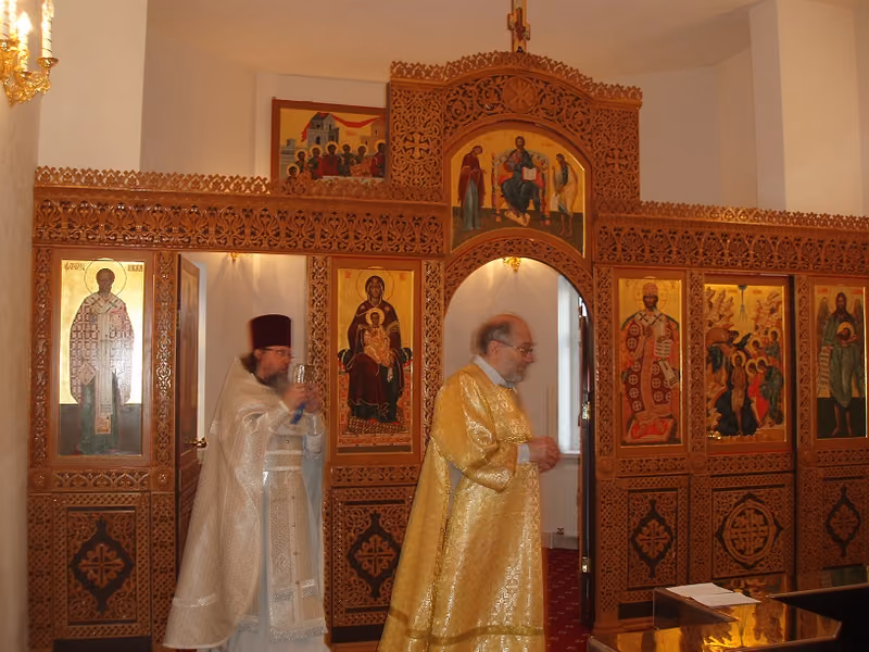 Престольный праздник в Крестильном храме Богоявления - фото 4