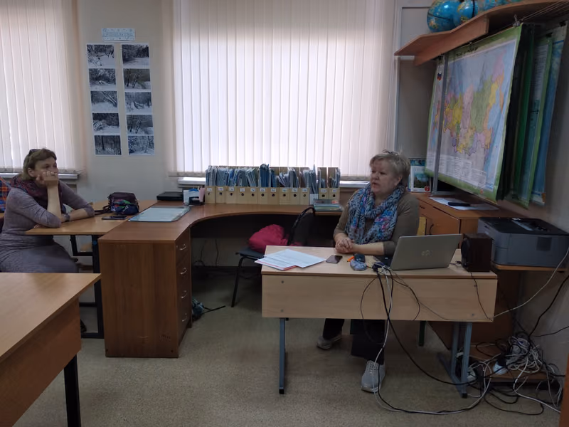 Директор Воскресной школы на семинаре учителей ОРКСЭ