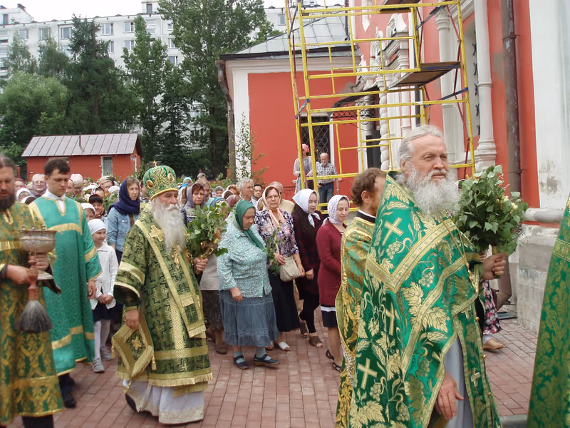 Престольный праздник: Литургия епископа Феофилакта