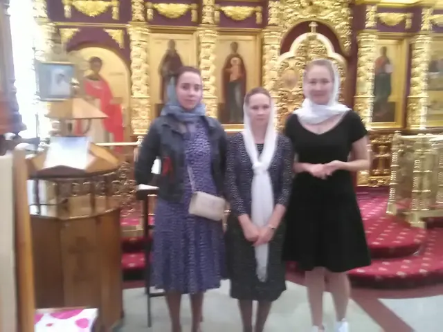 Молодежный хор на вечерне с акафистом преподобному Сергию