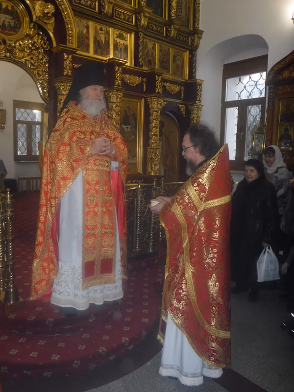 День Ангела настоятеля храма игумена Максима (Рыжова)
