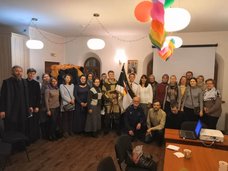Л.И. Завизион на собрании директоров Воскресных школ - фото 2