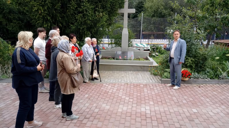Торжественное мероприятие у памятника павшим воинам