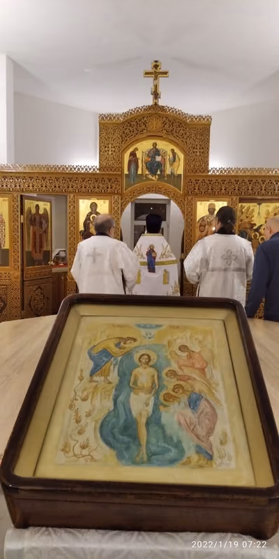 Престольный праздник в Крестильном храме Богоявления - фото 4
