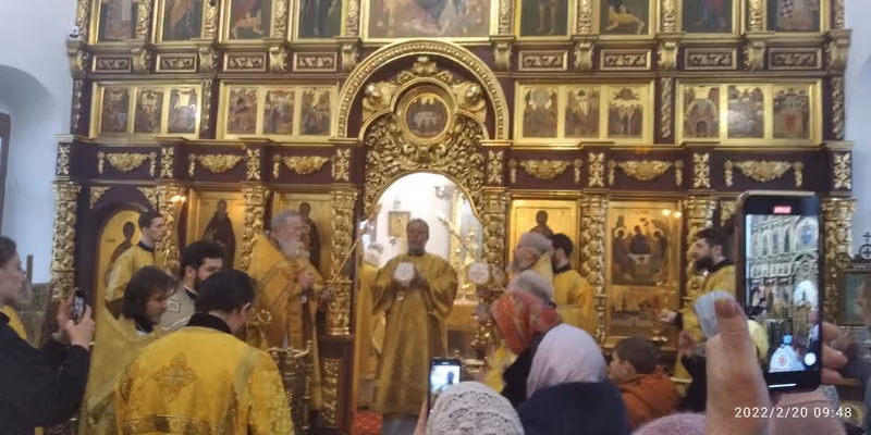 Неделя о блудном сыне: Литургия митрополита Владимира - фото 6
