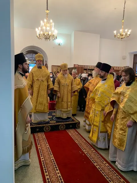 Неделя о блудном сыне: Литургия митрополита Владимира - фото 8