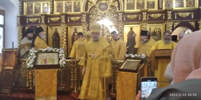 Неделя о блудном сыне: Литургия митрополита Владимира - фото 15