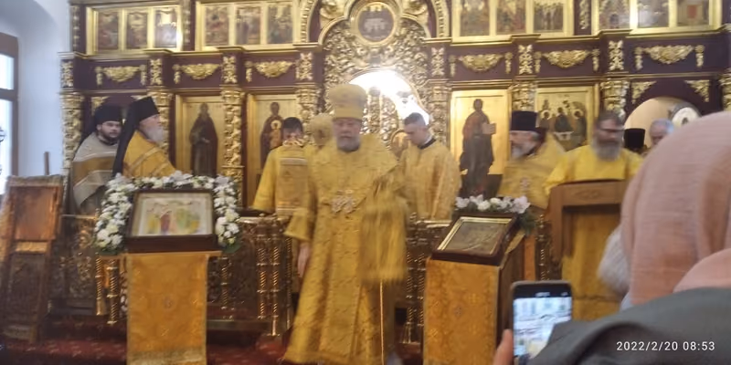 Неделя о блудном сыне: Литургия митрополита Владимира - фото 15