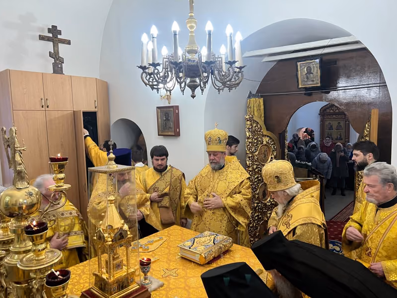 Неделя о блудном сыне: Литургия митрополита Владимира - фото 18