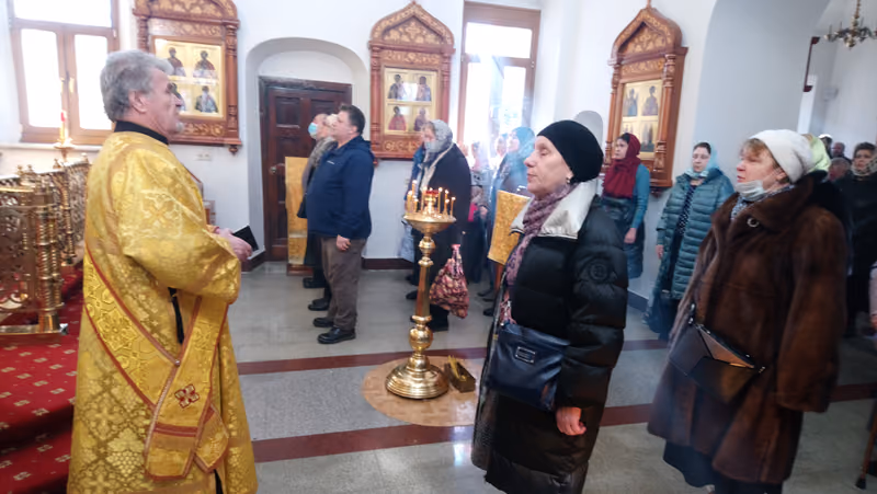 В неделю сыропустную совершено торжественное Богослужение - фото 6