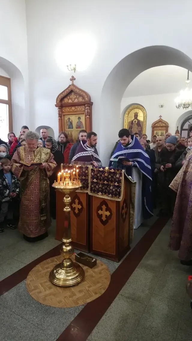 В неделю Торжества Православия было совершено Богослужение