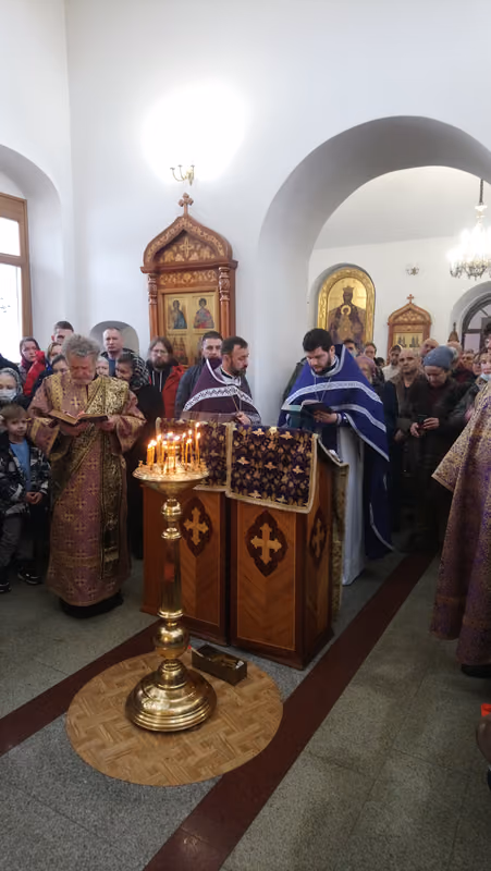 В неделю Торжества Православия было совершено Богослужение