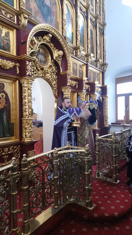 В неделю Крестопоклонную совершено Богослужение - фото 7