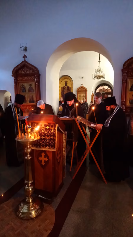 Последнее в году пение Великого канона Андрея Критского - фото 6