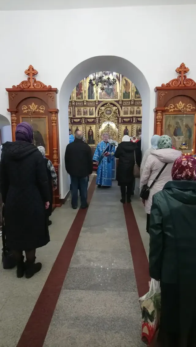 В субботу 5-ю Великого поста совершено Богослужение