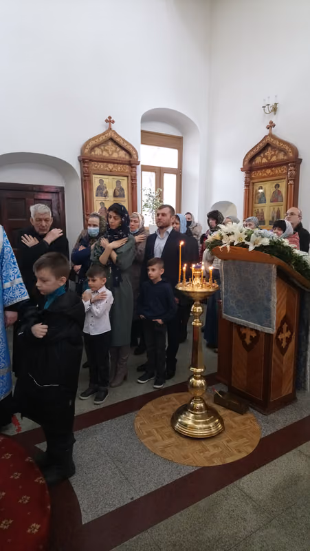В субботу 5-ю Великого поста совершено Богослужение - фото 2