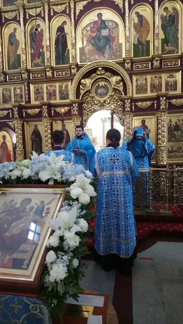 В субботу 5-ю Великого поста совершено Богослужение - фото 4