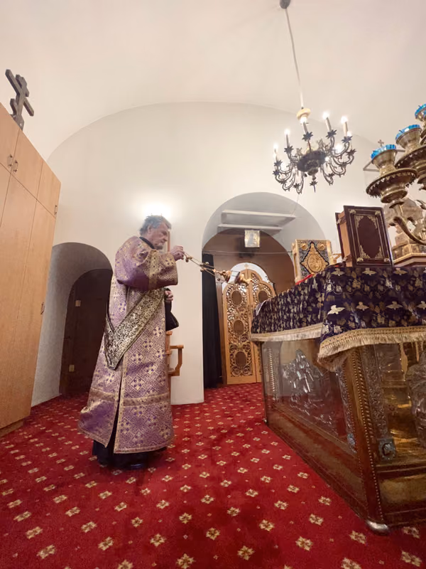 В неделю 5-ю Великого поста совершено Богослужение