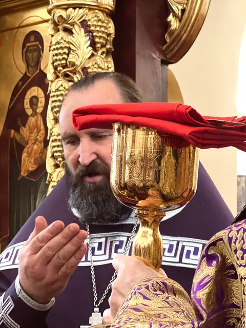 В неделю 5-ю Великого поста совершено Богослужение - фото 5