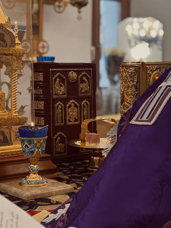 В неделю 5-ю Великого поста совершено Богослужение - фото 10