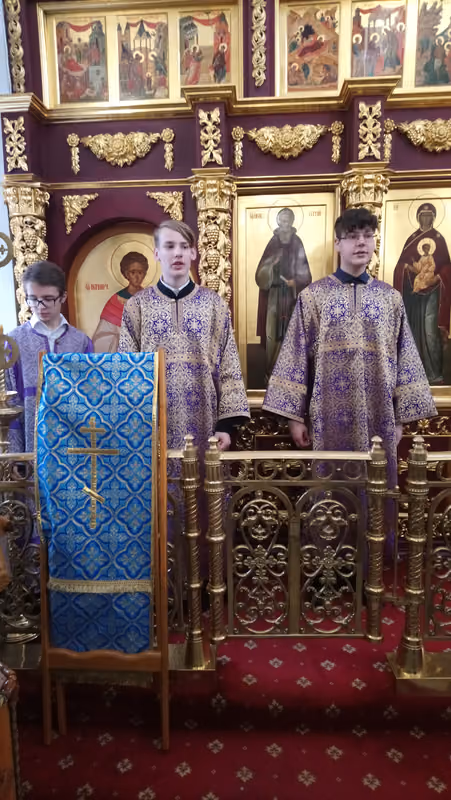В неделю 5-ю Великого поста совершено Богослужение - фото 11