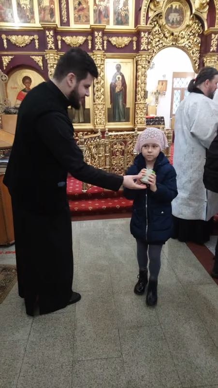 В Лазареву субботу совершено торжественное Богослужение