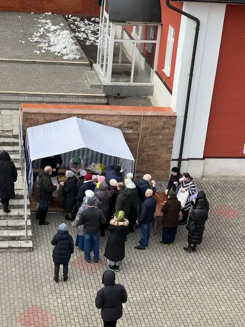 В праздник Входа Господня в Иерусалим прошло Богослужение - фото 12