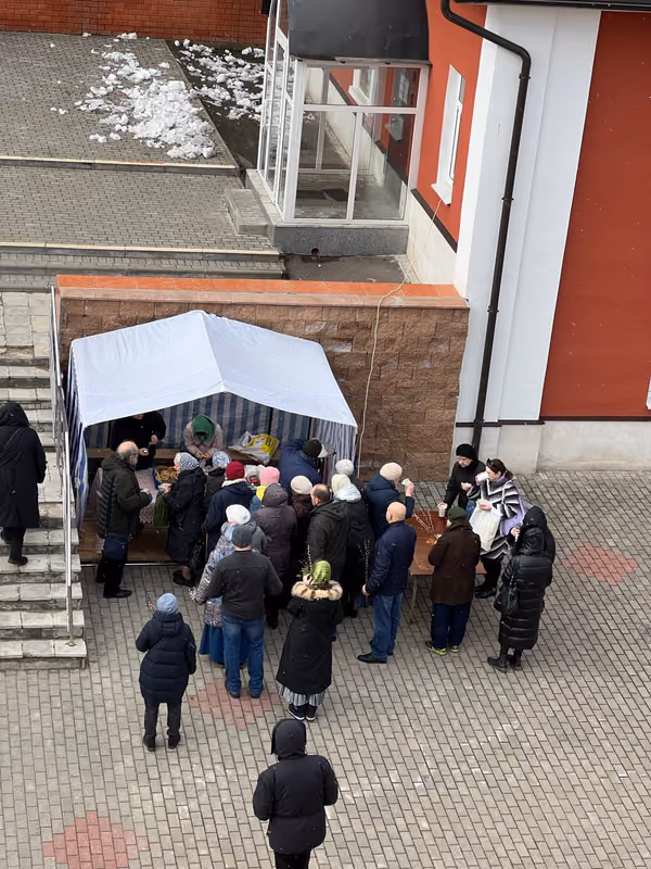 В праздник Входа Господня в Иерусалим прошло Богослужение - фото 12