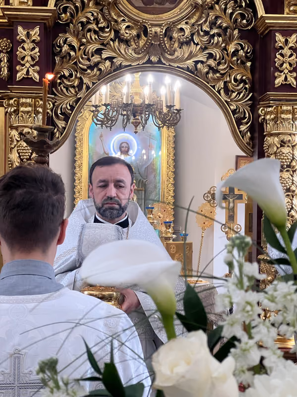 В Великую Субботу совершена Божественная Литургия - фото 14
