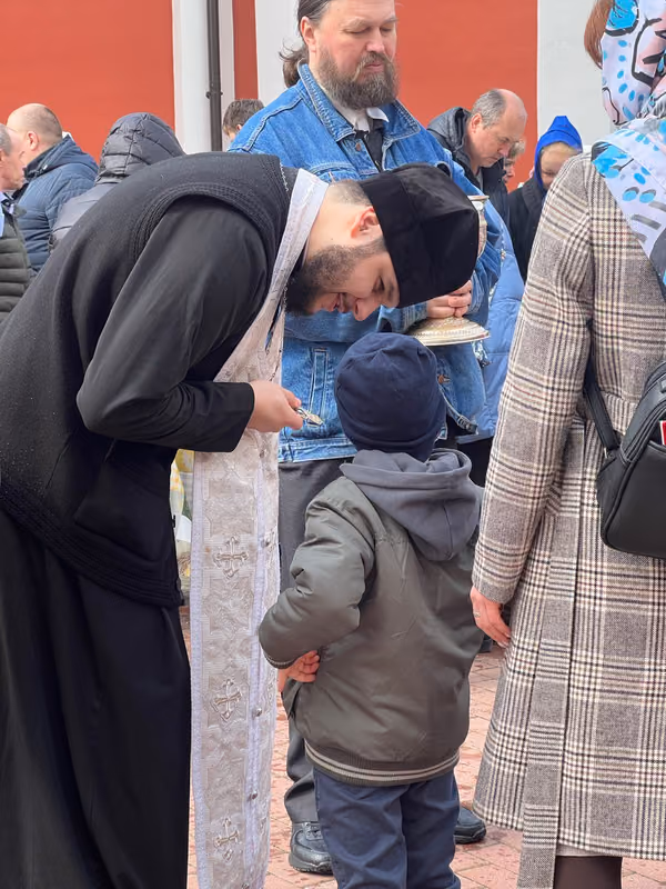 В Великую Субботу совершена Божественная Литургия - фото 20