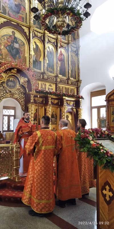 В дни Светлой седмицы совершаются ежедневные службы - фото 7