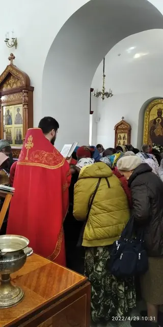 В пятницу Светлой седмицы совершено Богослужение - фото 9